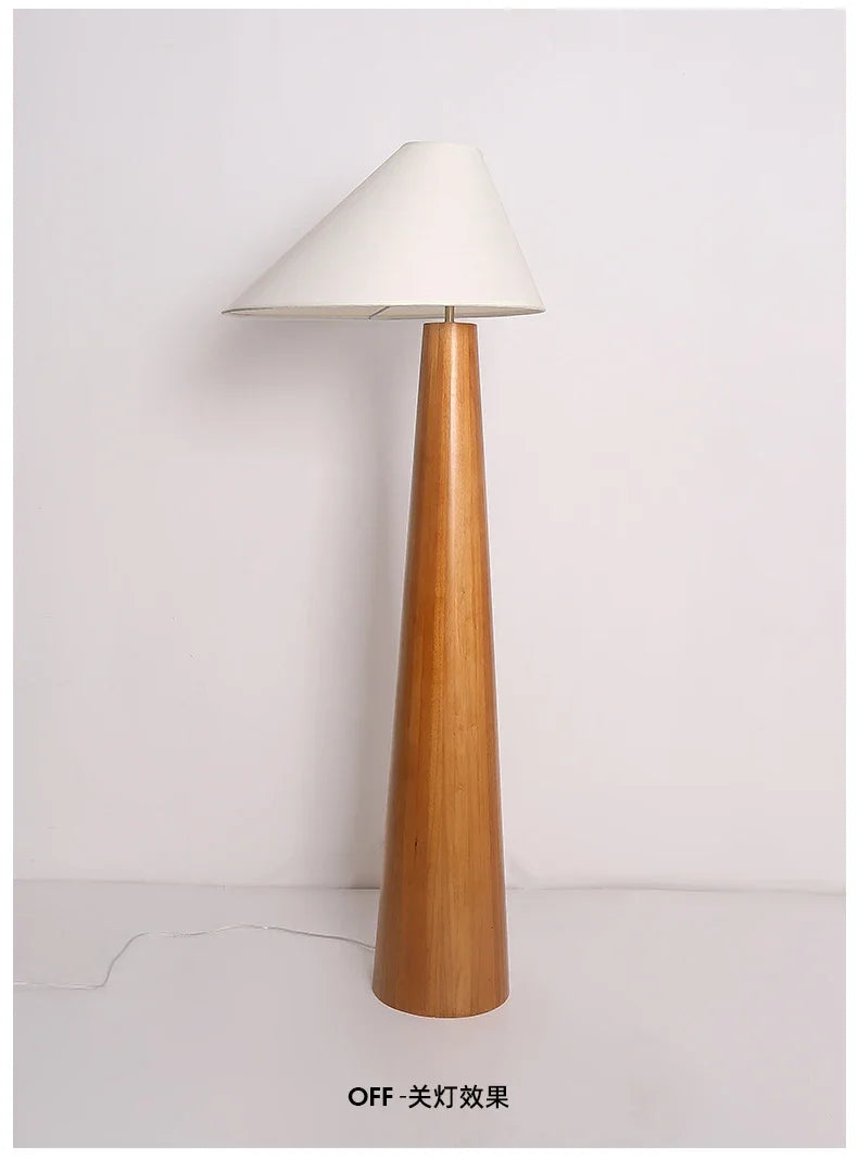 Solid Wood Wabi Sabi Lamp