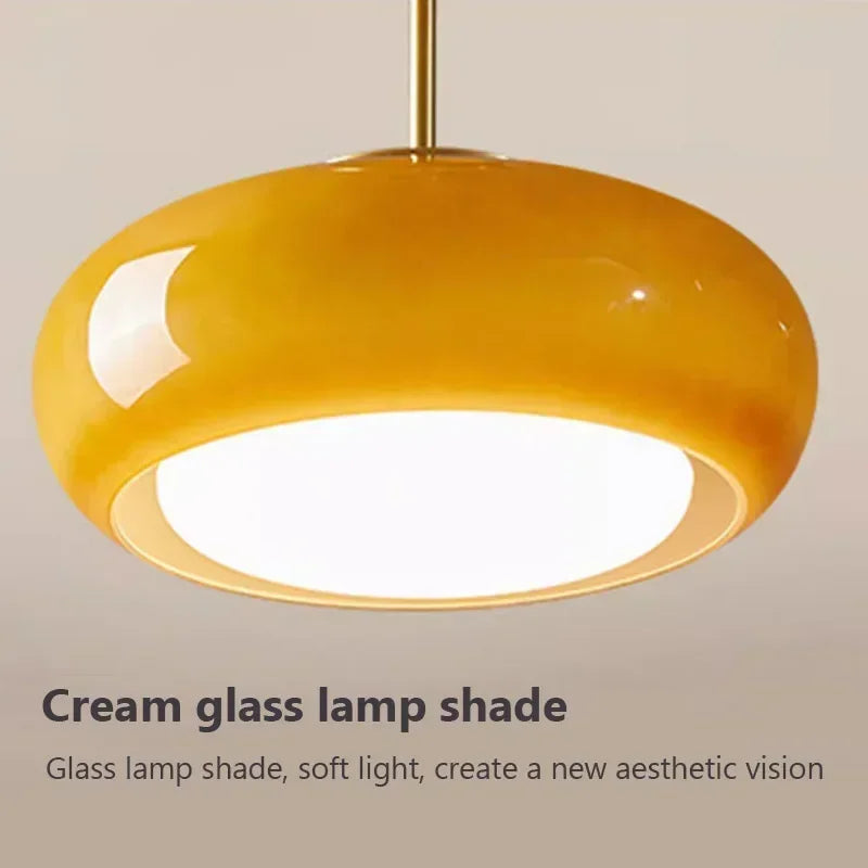 Retro Glass Ceiling Lamp