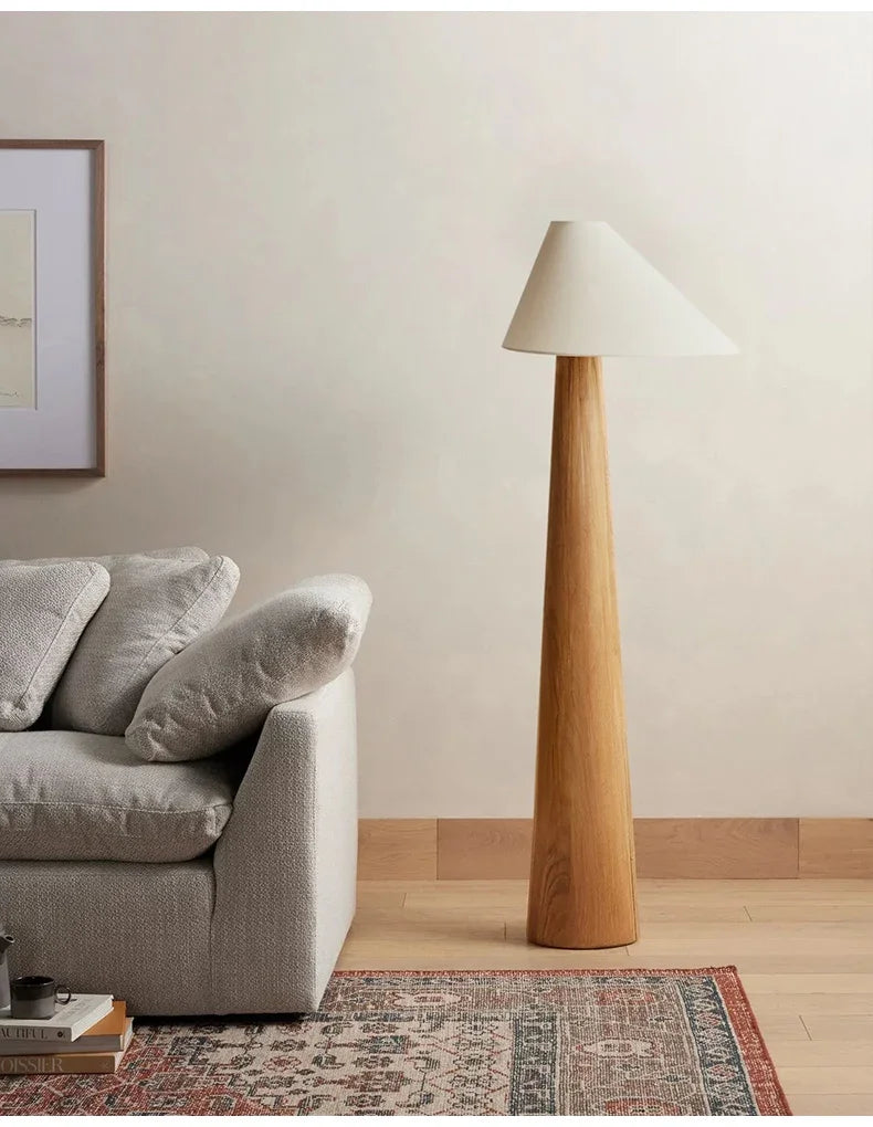 Solid Wood Wabi Sabi Lamp