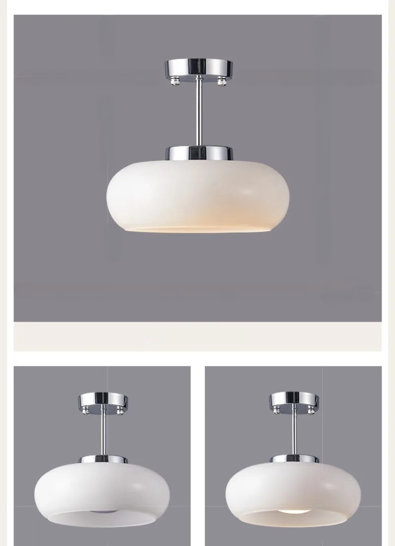 Retro Glass Ceiling Lamp