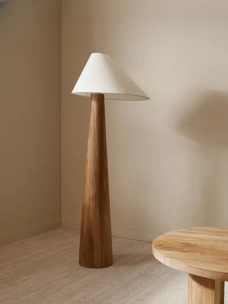 Solid Wood Wabi Sabi Lamp