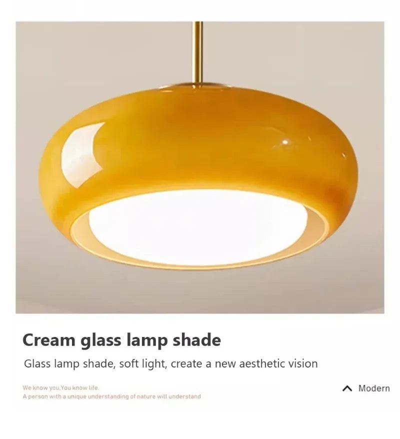 Retro Glass Ceiling Lamp