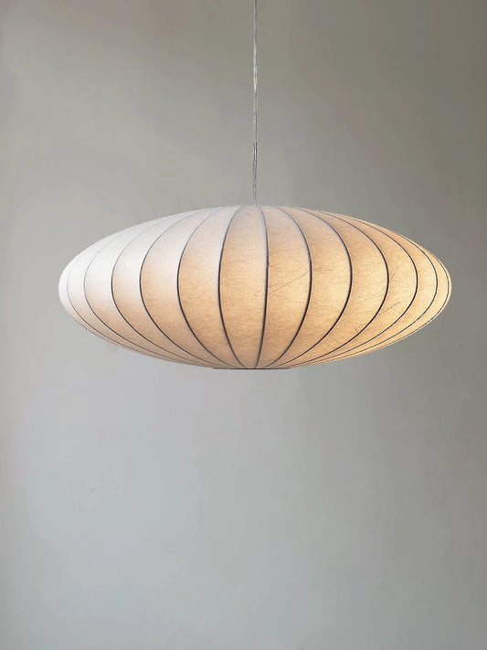 Silk Japanese Ceiling Lamp