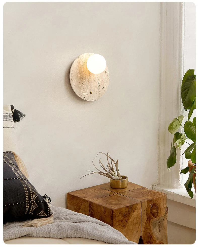 Stone Wall Sconce