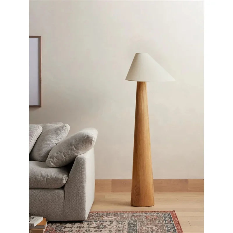 Solid Wood Wabi Sabi Lamp